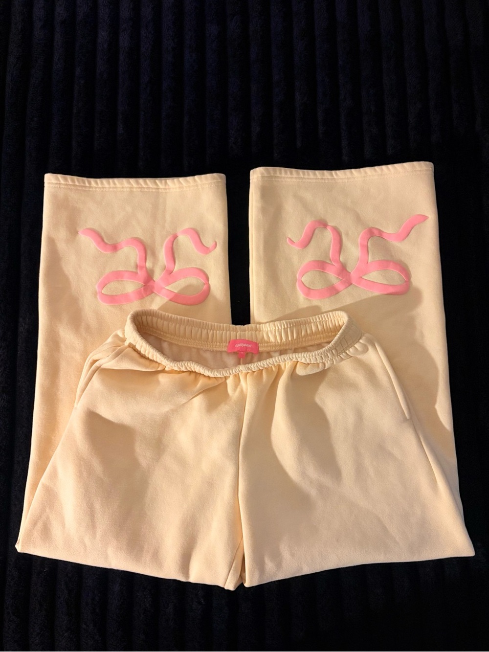 edikted wide leg sweatpants